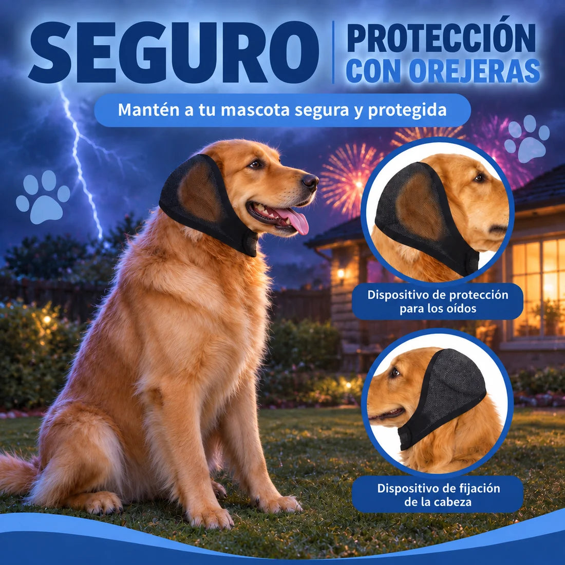 Orejeras Antirruido NovaCalm™ para Perros