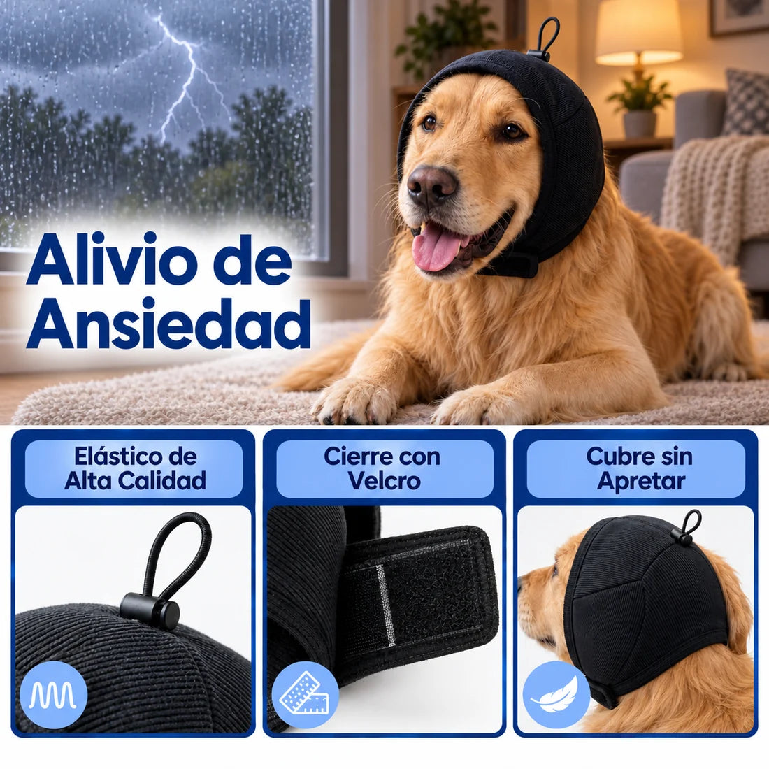 Orejeras Antirruido NovaCalm™ para Perros